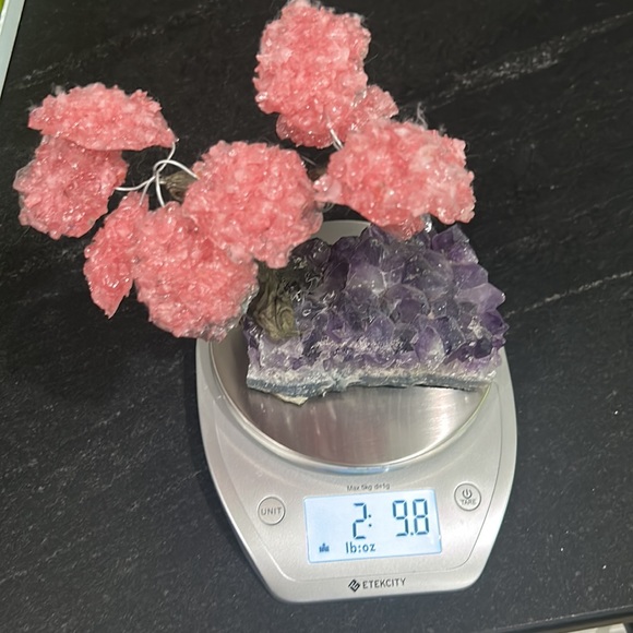 Rose qtz crystal tree - Picture 15 of 17